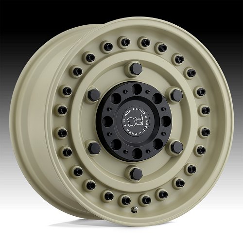 Black Rhino Armory Desert Sand Custom Truck Wheels 1